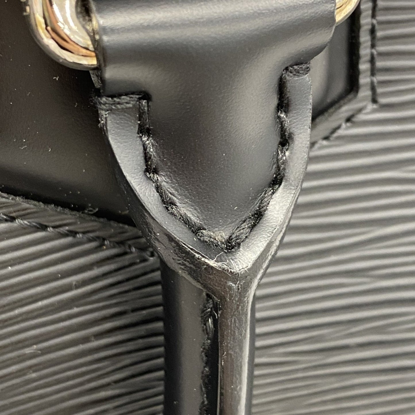 Louis Vuitton Black Leather Bowling