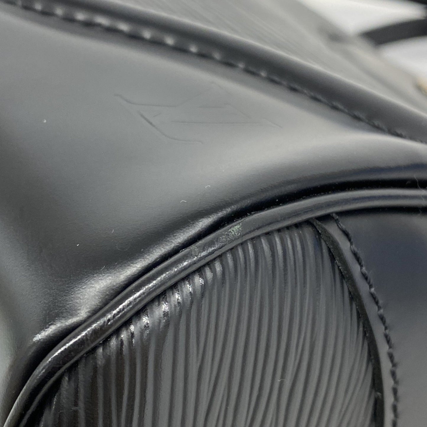 Louis Vuitton Black Leather Bowling