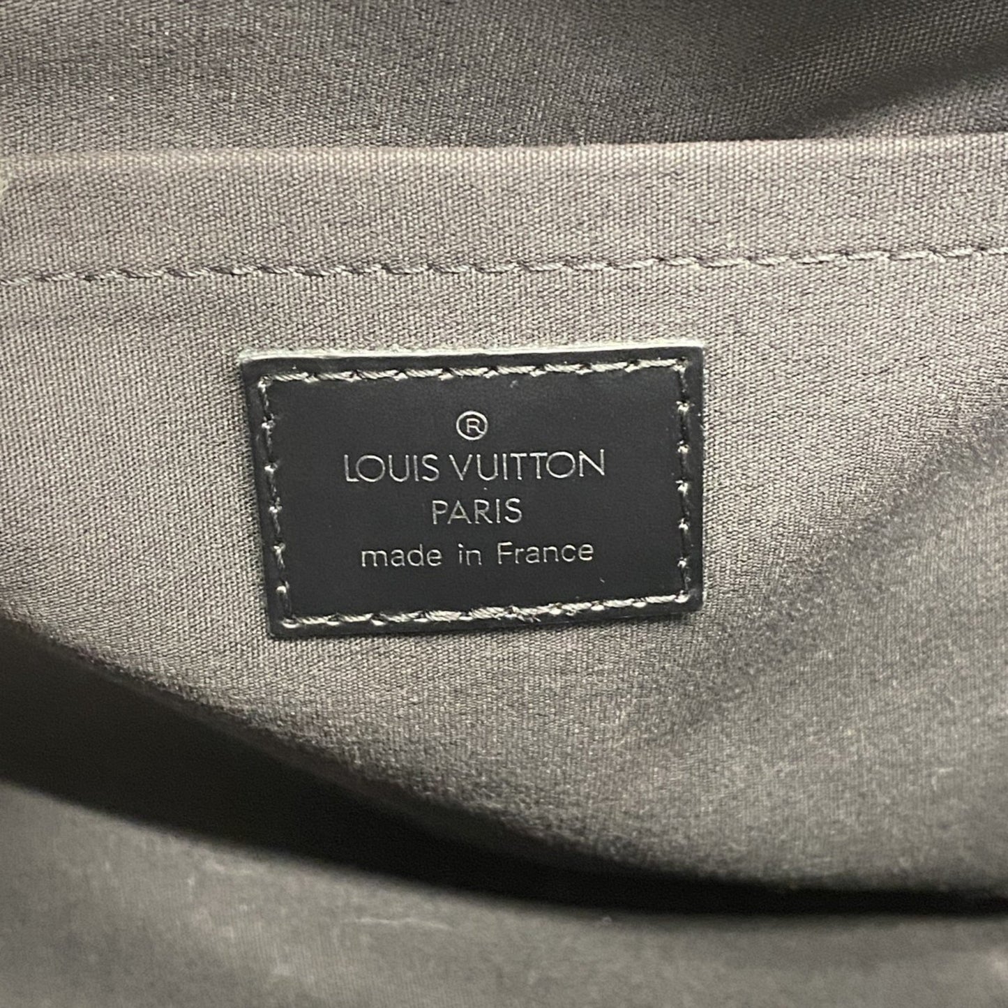 Louis Vuitton Black Leather Bowling