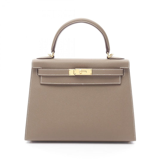 Hermès Brown Leather Kelly 28