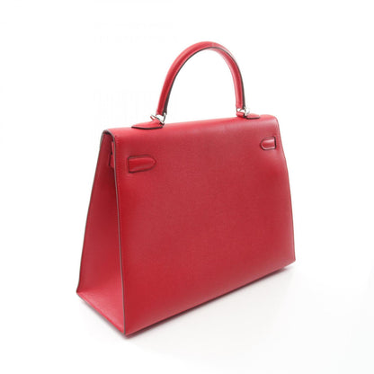 Hermès Red Leather Kelly 35
