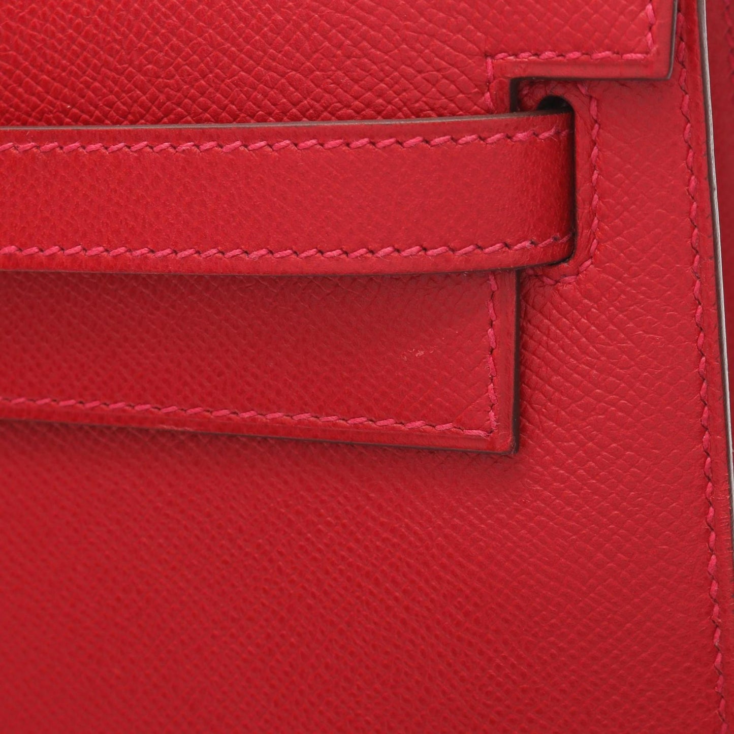 Hermès Red Leather Kelly 35