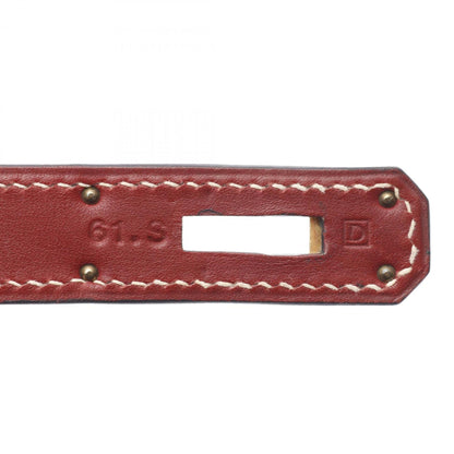 Hermès Red Leather Kelly 32