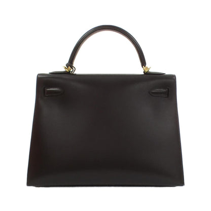 Hermès Brown Leather Kelly 32