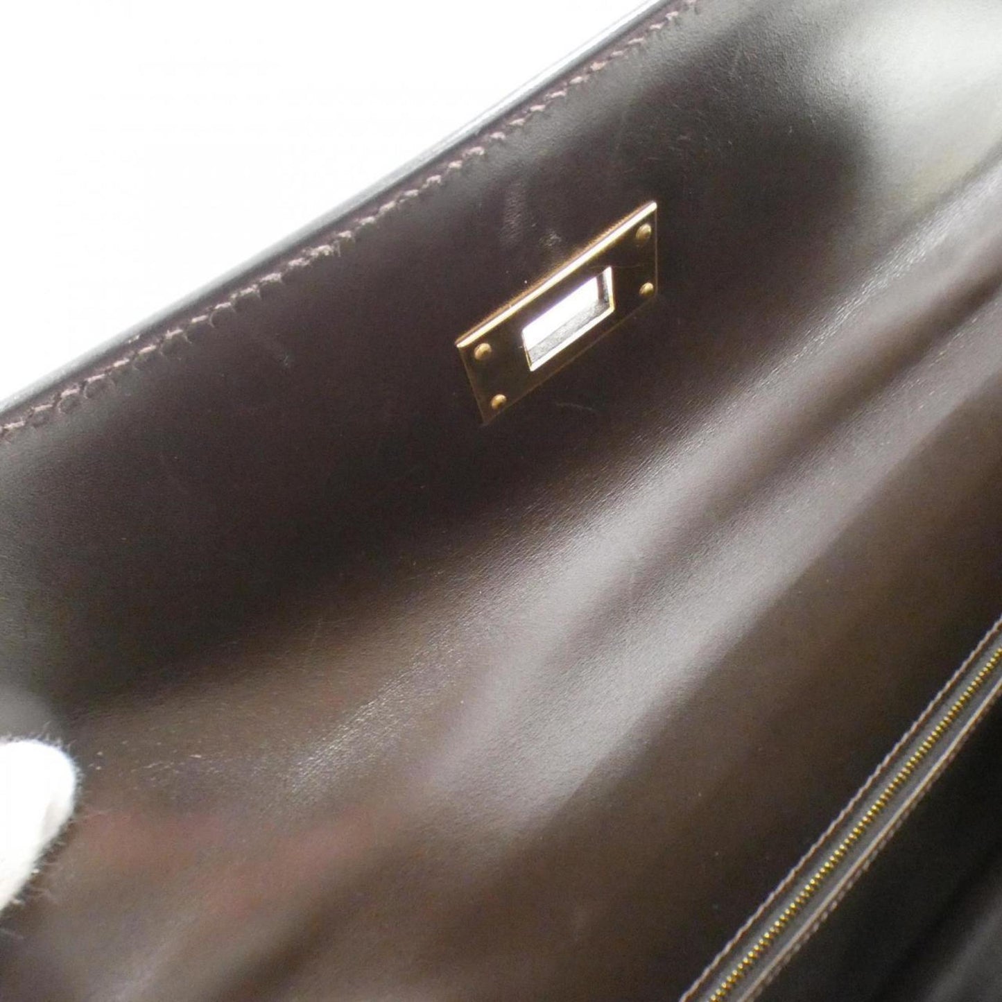 Hermès Brown Leather Kelly 32