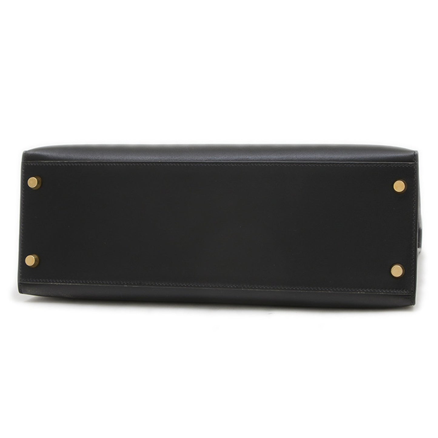 Hermès Black Leather Kelly 32
