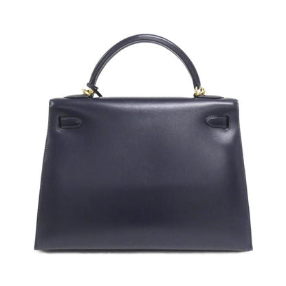 Hermès Blue Leather Kelly 32