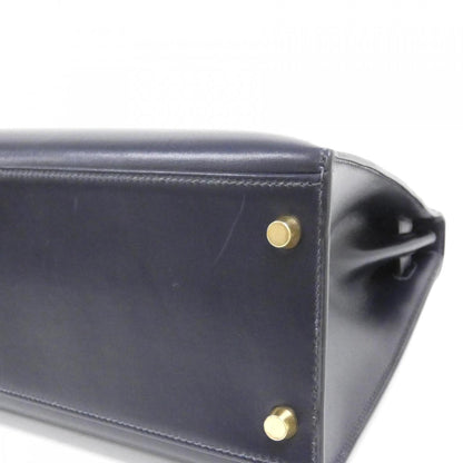 Hermès Blue Leather Kelly 32
