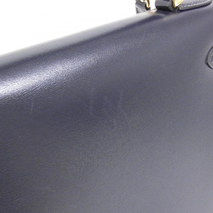 Hermès Blue Leather Kelly 32