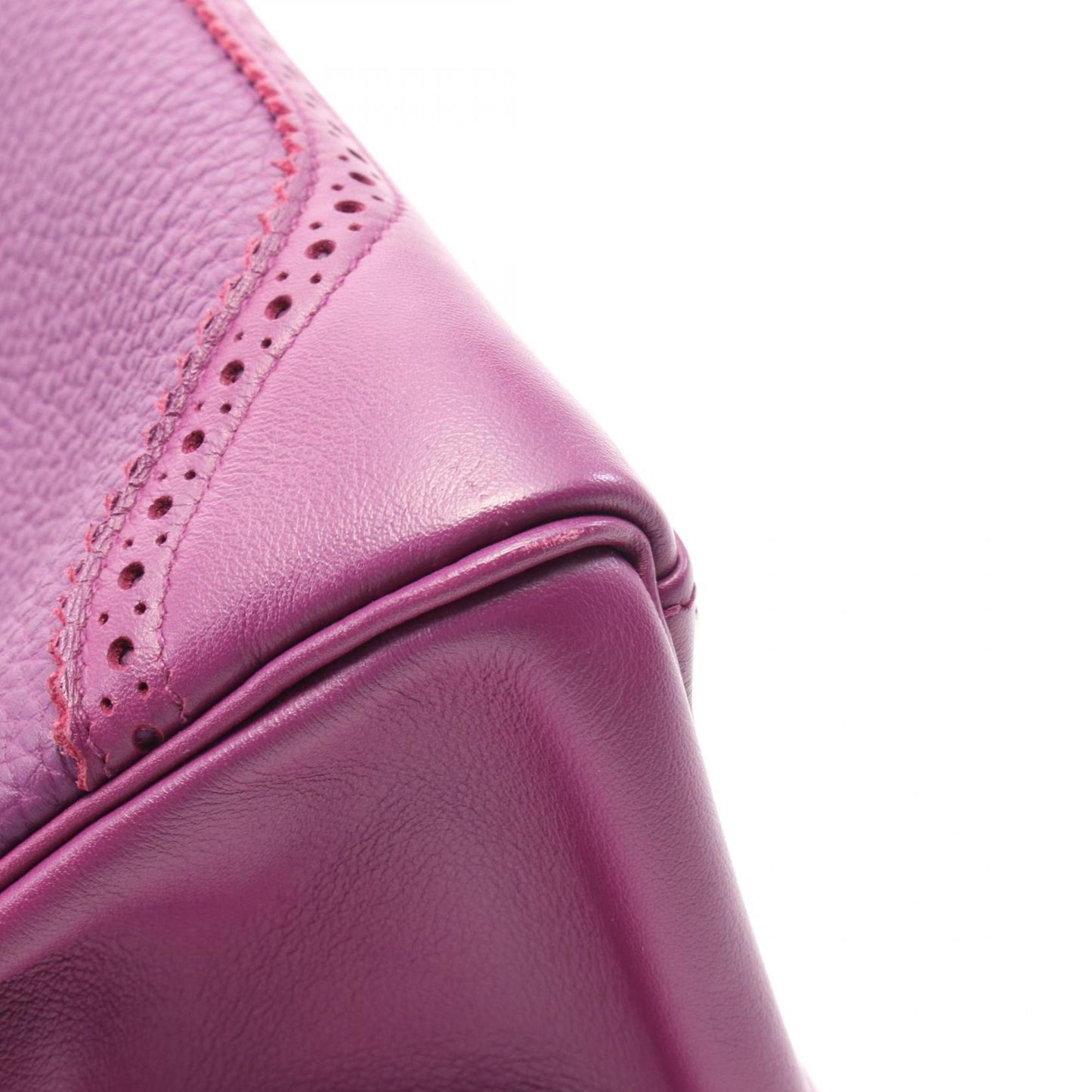 Hermès Purple Leather Kelly 35