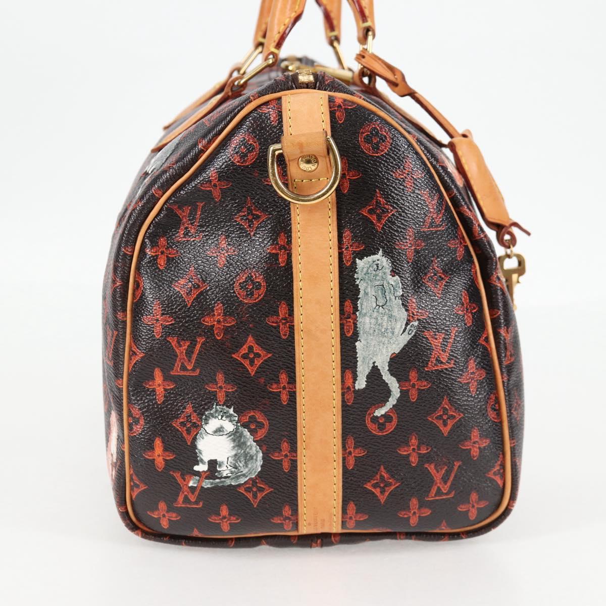 Louis Vuitton Brown Canvas Speedy Bandoulière 30