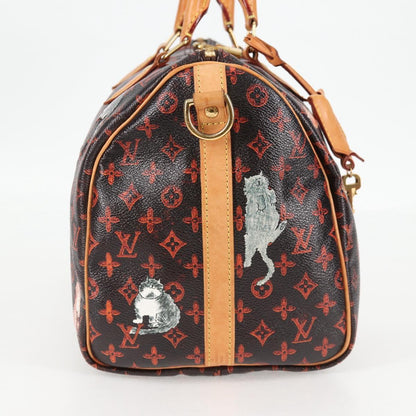 Louis Vuitton Brown Canvas Speedy Bandoulière 30