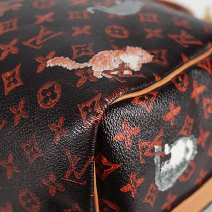 Louis Vuitton Brown Canvas Speedy Bandoulière 30