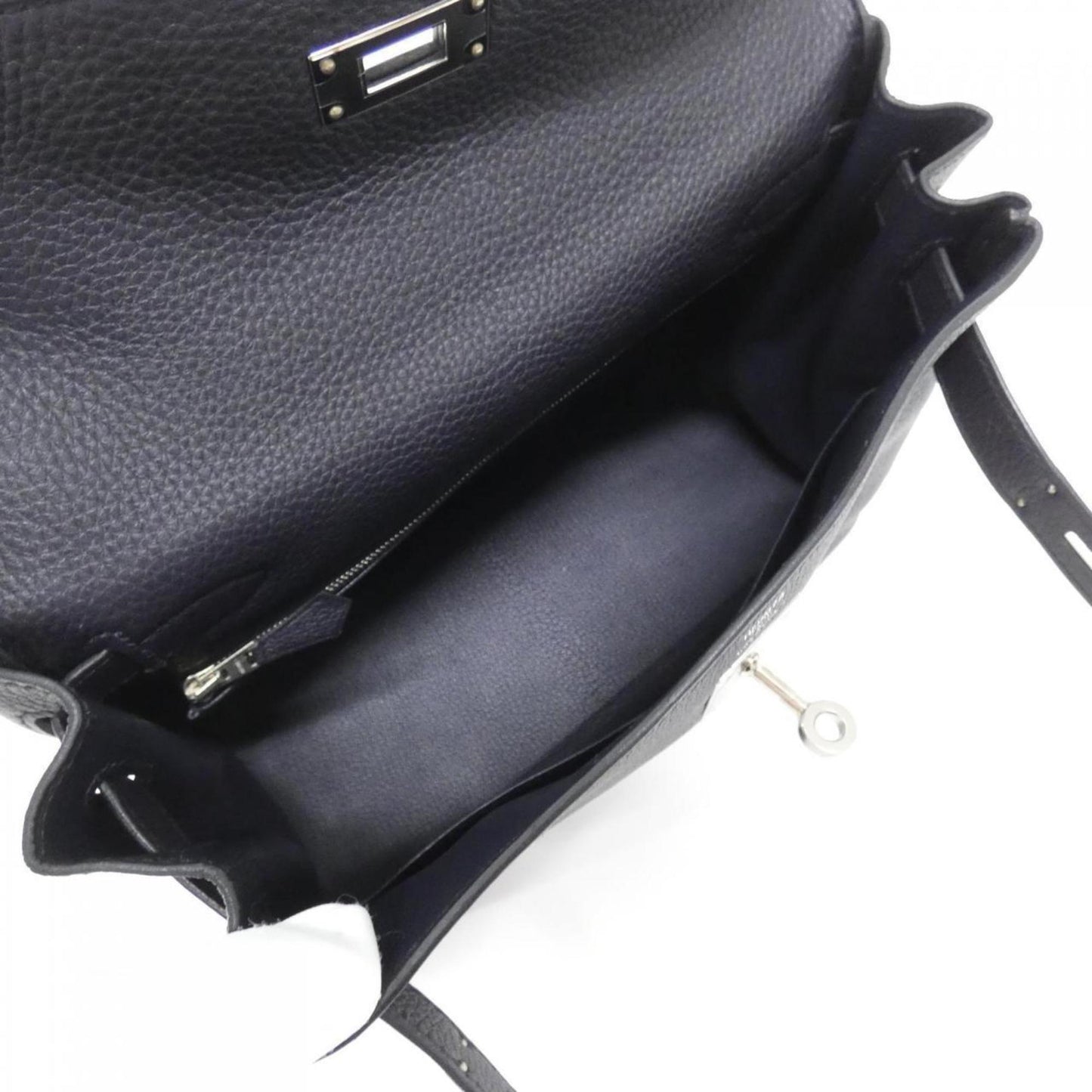 Hermès Blue Leather Kelly 28