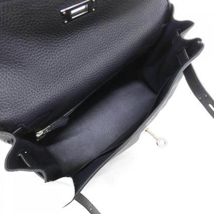 Hermès Blue Leather Kelly 28