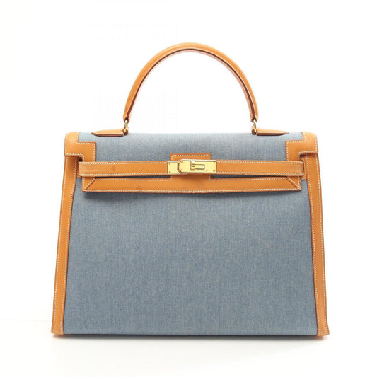 Hermès Blue Denim - Jeans Kelly 35