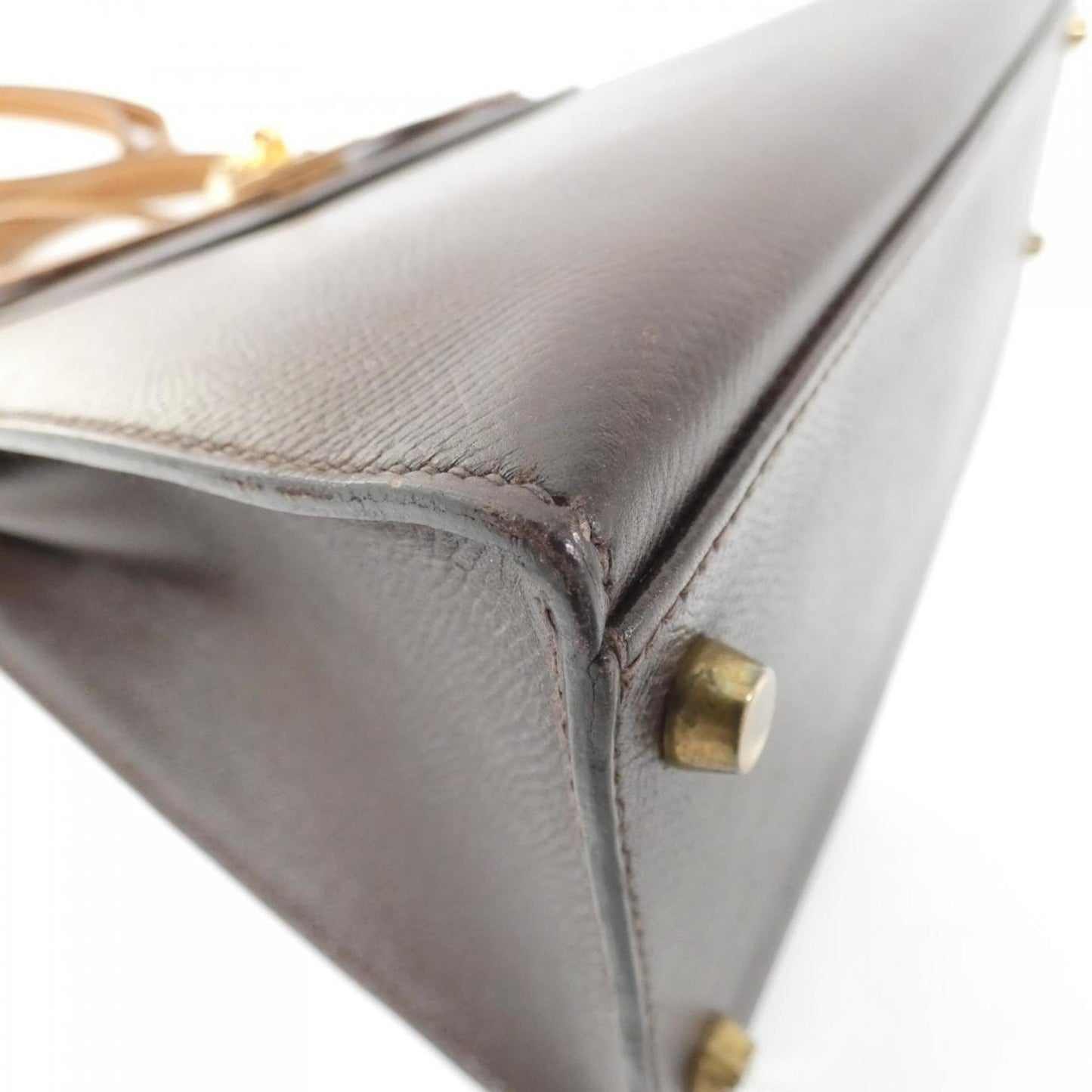 Hermès Brown Leather Kelly 32