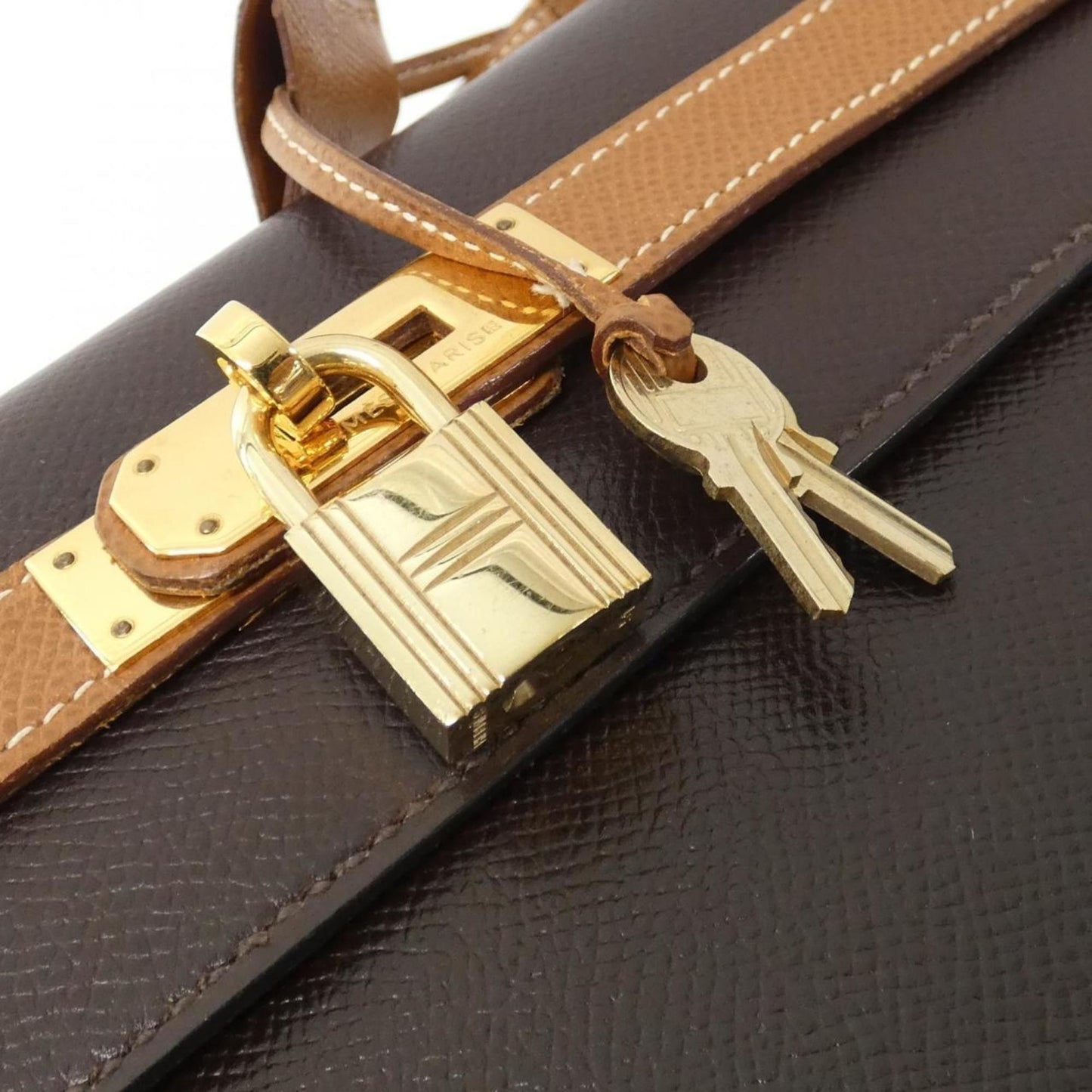 Hermès Brown Leather Kelly 32