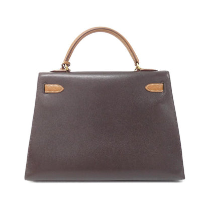 Hermès Brown Leather Kelly 32