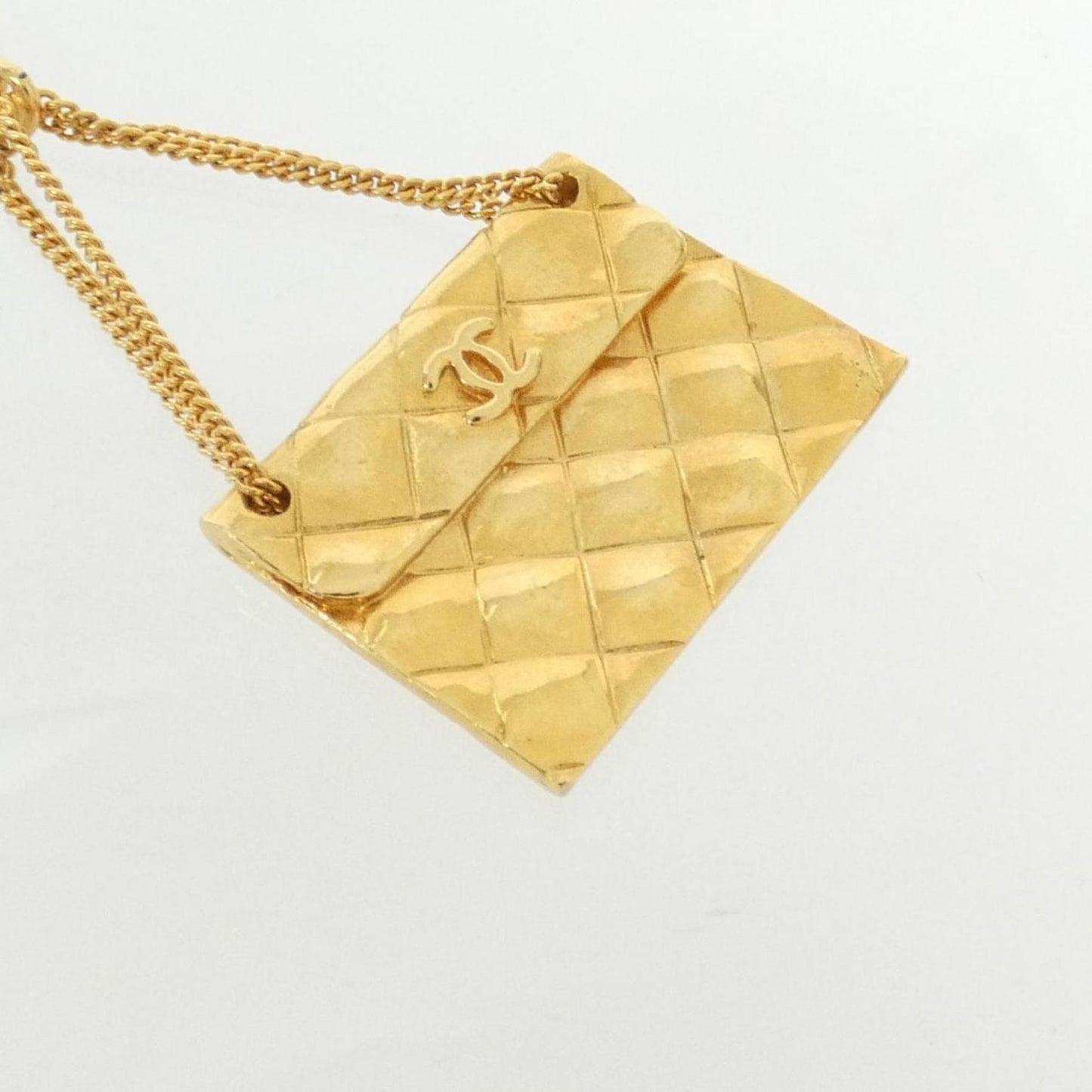 Chanel Gold Gold Plated Coco Mark