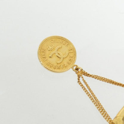 Chanel Gold Gold Plated Coco Mark