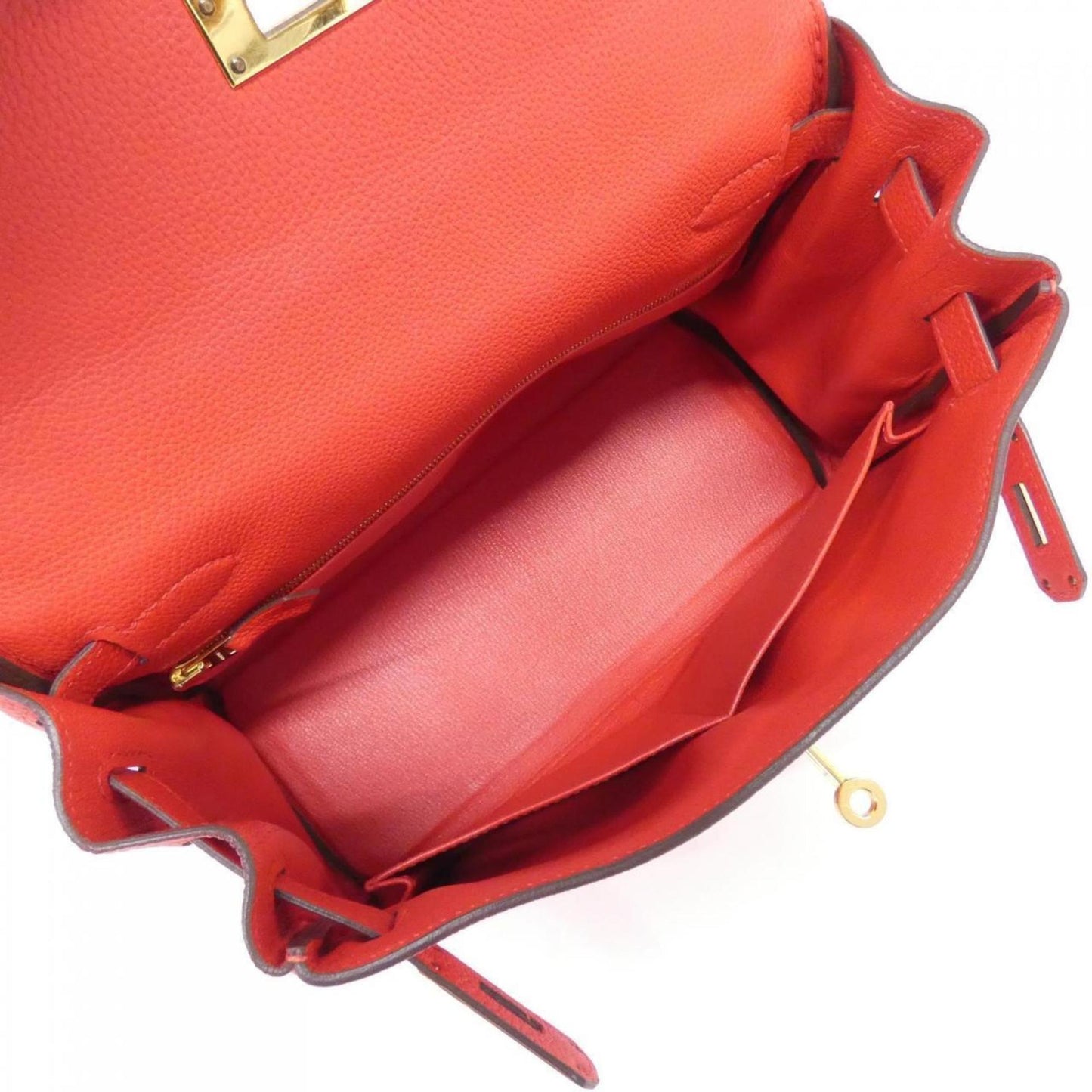 Hermès Red Leather Kelly 28