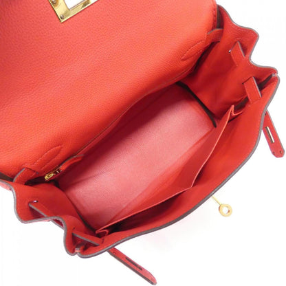 Hermès Red Leather Kelly 28