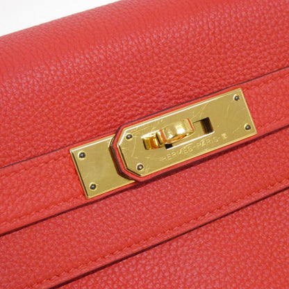 Hermès Red Leather Kelly 28