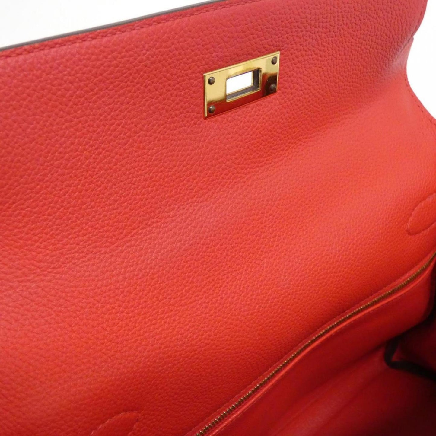 Hermès Red Leather Kelly 28
