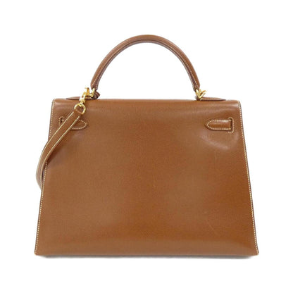 Hermès Brown Leather Kelly 32