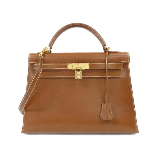 Hermès Brown Leather Kelly 32