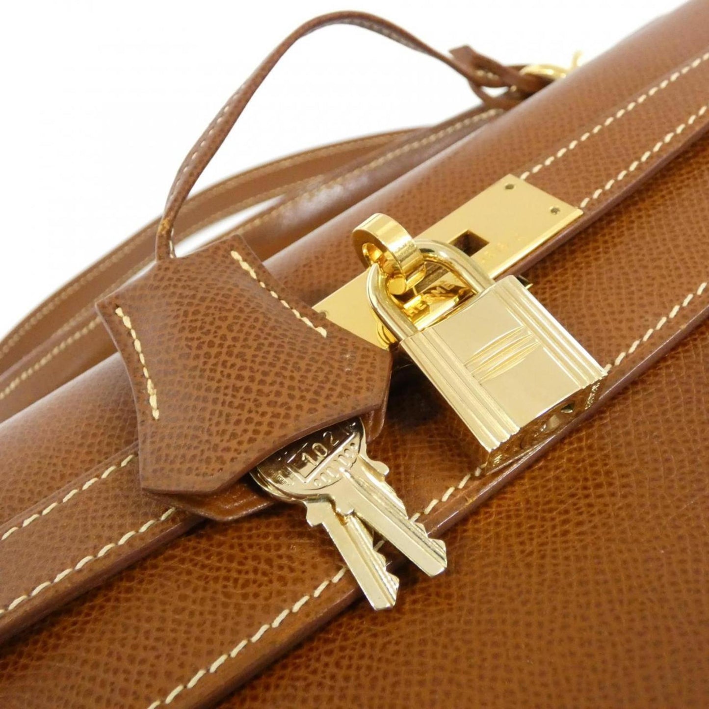 Hermès Brown Leather Kelly 32