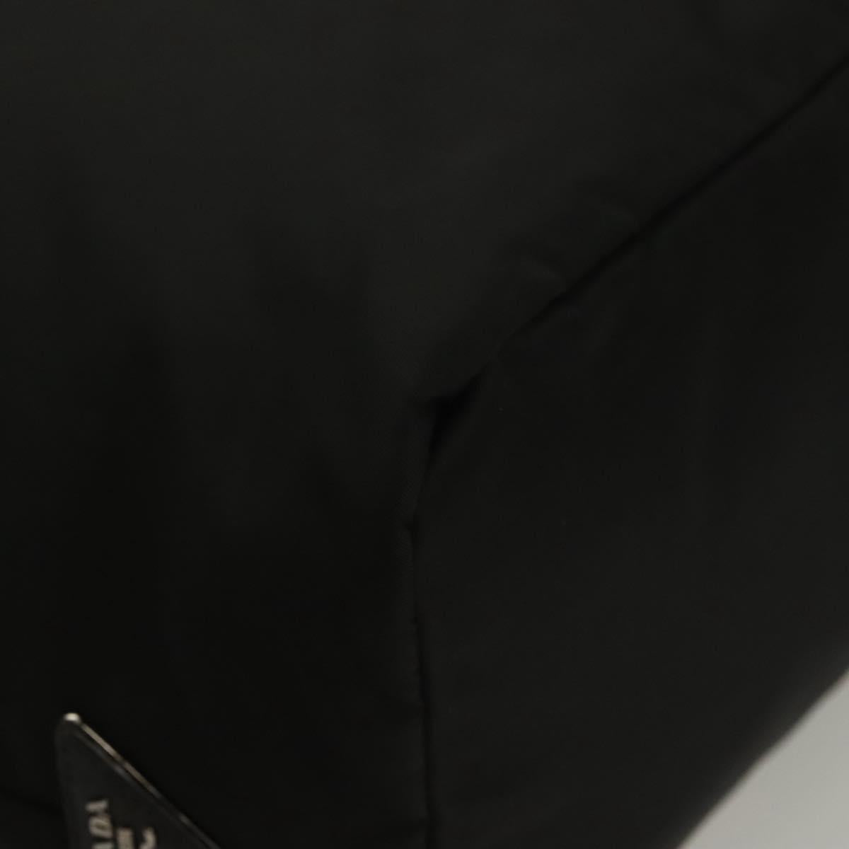 Prada Black Nylon Tessuto