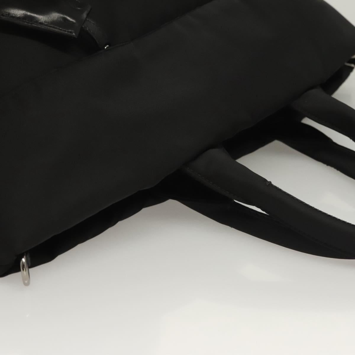 Prada Black Nylon Tessuto