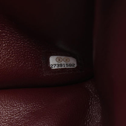 Chanel Black Leather Jumbo
