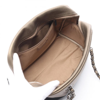 Chanel Black Leather Coco Mark