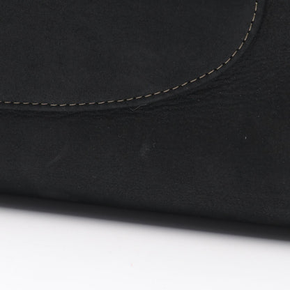 Chanel Black Leather Coco Mark