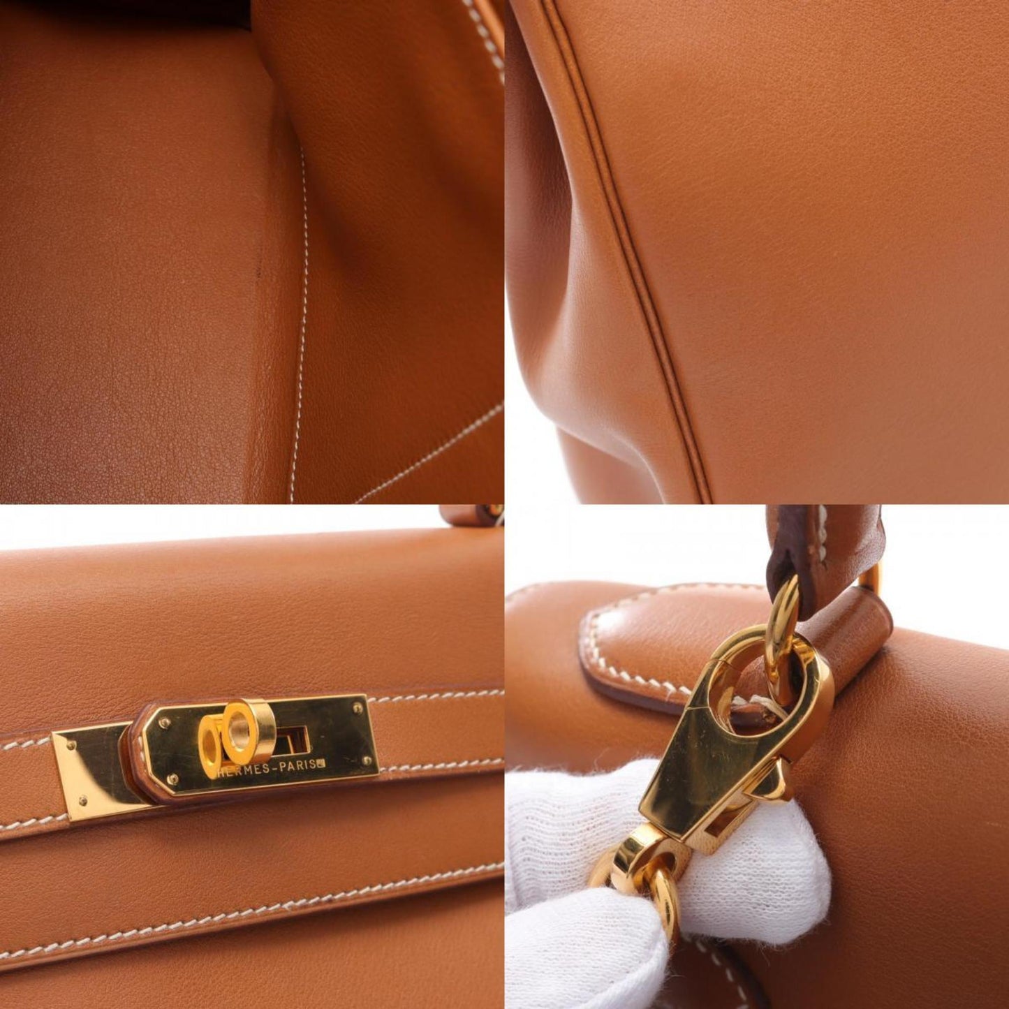 Hermès Brown Leather Kelly 32