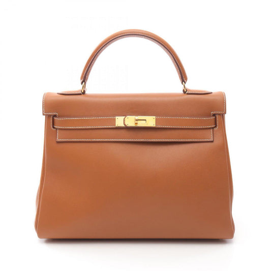 Hermès Brown Leather Kelly 32