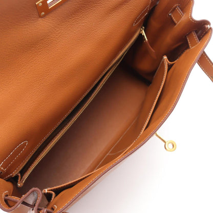 Hermès Brown Leather Kelly 32