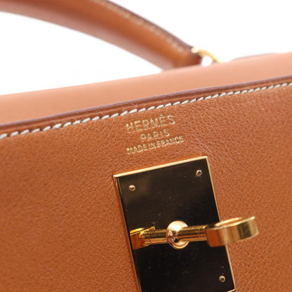 Hermès Brown Leather Kelly 32