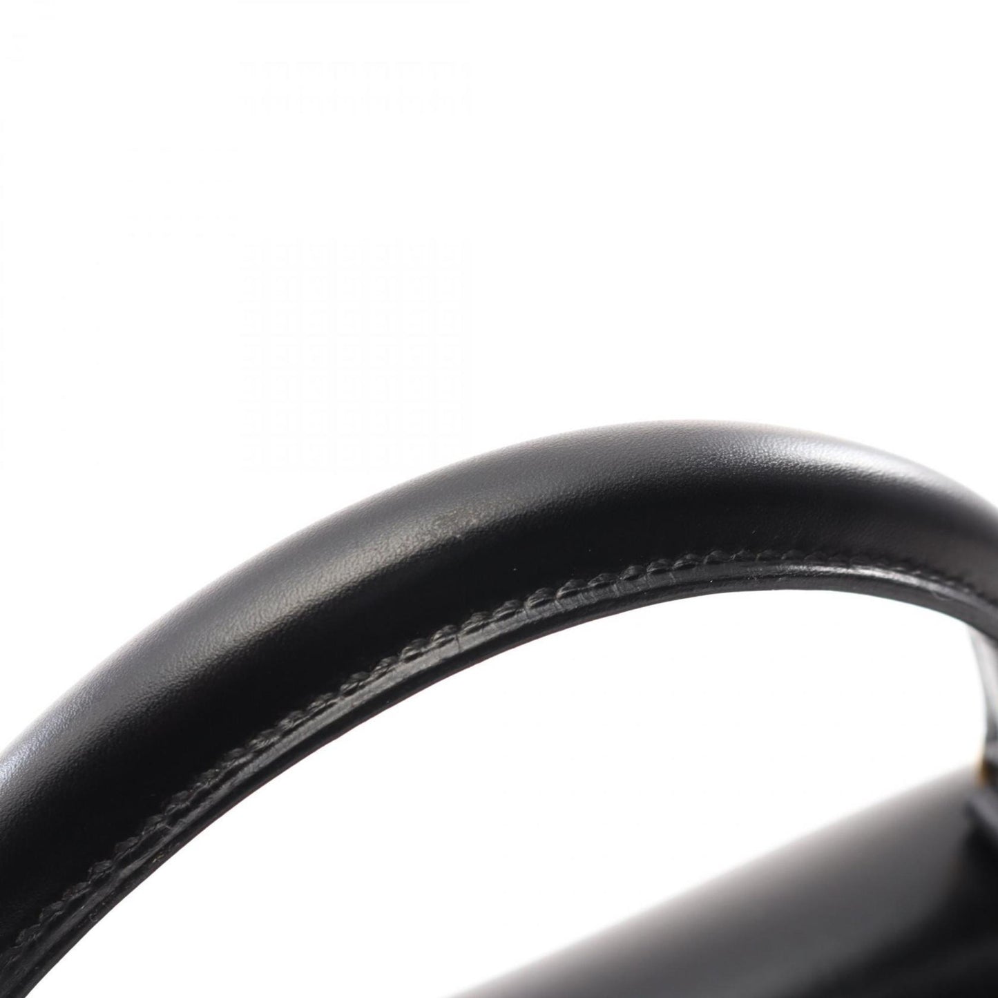 Hermès Black Leather Kelly 32