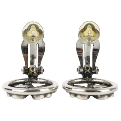 Chanel Silver Metal Clover
