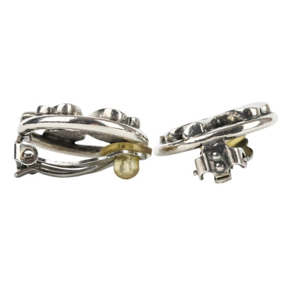 Chanel Silver Metal Clover