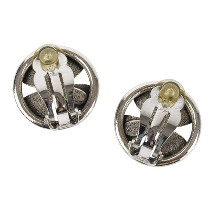 Chanel Silver Metal Clover