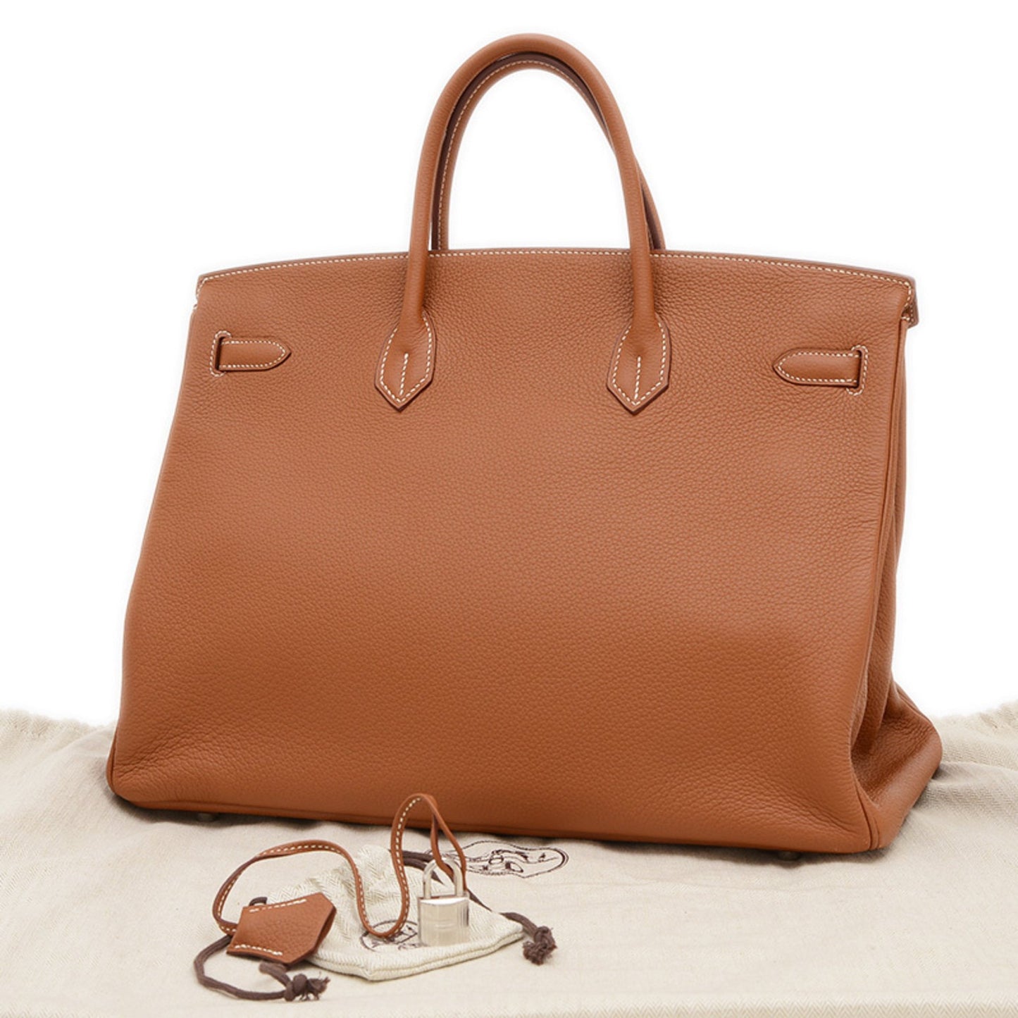 Hermès Brown Leather Birkin 40