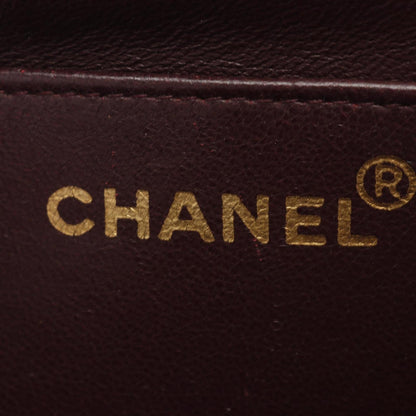 Chanel Red Leather Coco Handle