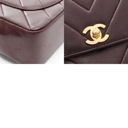 Chanel Red Leather Coco Handle