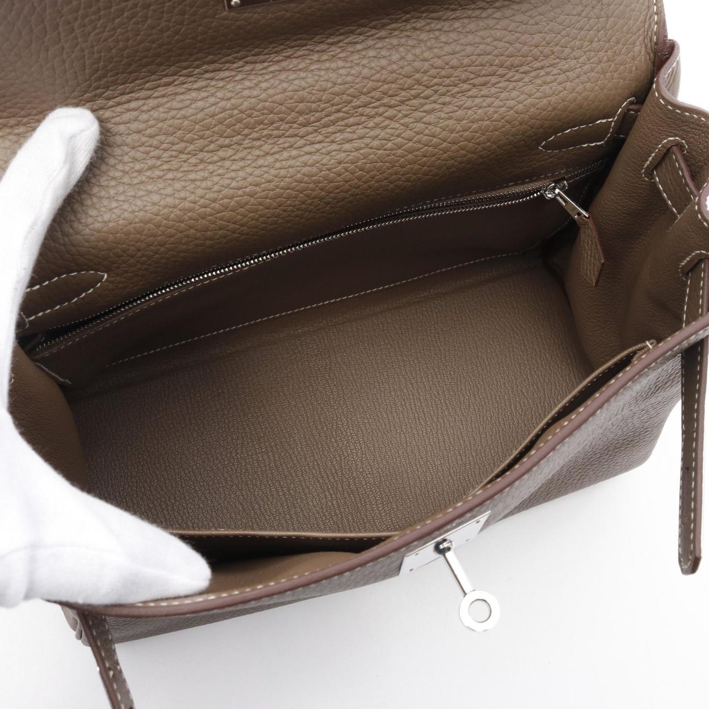 Hermès Brown Leather Kelly 28