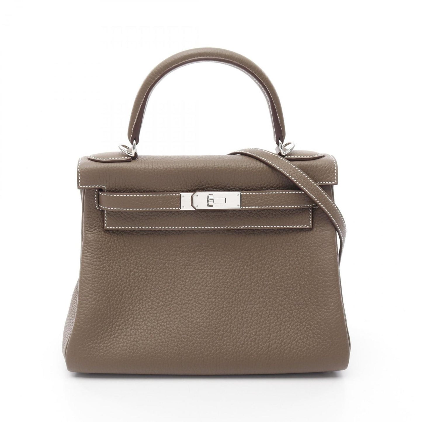 Hermès Brown Leather Kelly 28